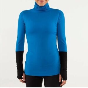 lululemon athletica Vibrant Blue Long Sleeve Top